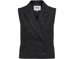 Only Gilet Onlnuna S/l Boucle Vest Tlr 15314677 Black Dames Maat - 40