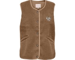 ONLY - ONLBABY LIFE TEDDY VEST PNT CS - Dames - Gewatteerde jassen
