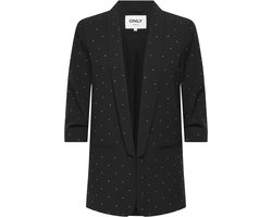 ONLY- ONLELLY LIFE 3/4 RHINESTONE BLAZER TLR- Dames Maat - W40