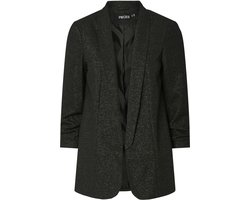 Pieces Blazer Pcbosella 3/4 Glitter Blazer Noos 17151036 Black/silver Dames Maat - XS