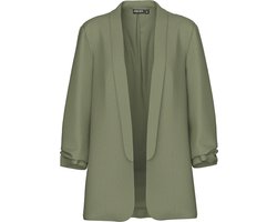 Pieces Blazer Pcpia Bosella Blazer Wvn Noos 17154738 Deep Lichen Green Dames Maat - M