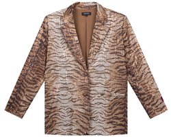 Refined Department Blazer Oversized Blazer Tigerprint Bodi R2511469819 855 Tiger Dames Maat - S