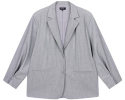 Refined Department Blazer Woven Oversized Blazer Mikky R2511495846 997 Light Grey Dames Maat - L