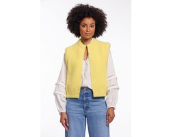 Rino&Pelle dames gilet - Elona waistcoat - Geel