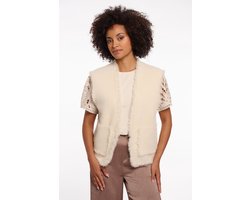 Rino&Pelle dames gilet - Vita waistcoat - Beige
