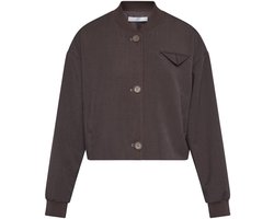 SisterS point Blazer Great Ja 19053 D. Chocolate Dames Maat - XL