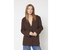 SISTERS POINT Game-bl - Dames Blazer - Brown - Maat S