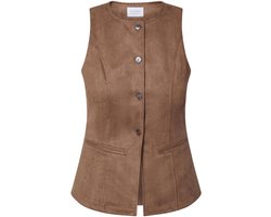 SisterS point Gilet Velra Ve 19134 Cognac Dames Maat - S