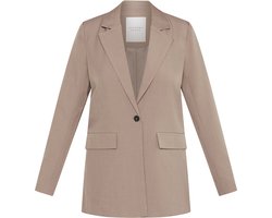 SISTERS POINT Viksa-bl - Dames Blazer - D.sand mel - Maat L