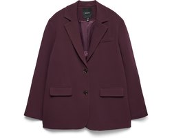 Vero Moda Blazer Vmmichell Ls Oversized Blazer 10336375 Winetasting Dames Maat - W38
