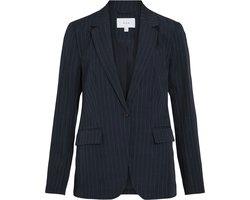 Vila Blazer Vikemba L/s Blazer/1 14112055 Navy Blazer/pinstripe Dames Maat - W40