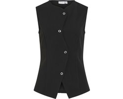 Vila Gilet Vinevera S/l Vest 14111064 Black Beauty Dames Maat - L