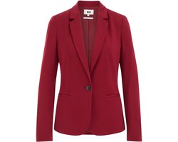WE Fashion Dames getailleerde jersey stretch blazer