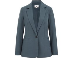 WE Fashion Dames slim fit blazer