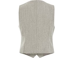 WE Fashion Dames Slim fit gilet met structuur
