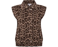 Zoso Gilet Inuz 254 0500 Animal Print Dames Maat - M