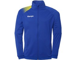Kempa Trainingsjacke Ambition 28 Poly Jacke 2005147 Royal/Limonengelb-3XL