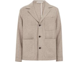 Van Gils Heren loose fit overshirt van wolmix