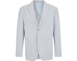 WE Fashion Heren regular fit seersucker blazer