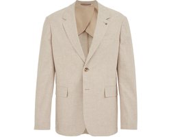 WE Fashion Heren slim fit blazer met micropatroon