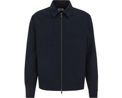 WE Fashion Heren slim fit blazer met streep