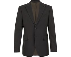 WE Fashion Men's slim fit blazer with jacqaurd pattern