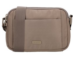Beagles Duomo Crossbodytas - Schoudertas - Dames - Crossover - Tasje - Antidiefstal - Dames Tas - Taupe