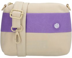 Beagles Nova Crossbodytas - Schoudertasje - Kleurrijk - Dames - Lichtgewicht - Dames Tas - Crème