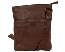 Bear Design Doris Flat Crossbodytas / Schoudertasje - Bruin