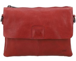 Bear Design Kleine Crossbodytas / Schoudertas Dames - Leer - Billy - Rood