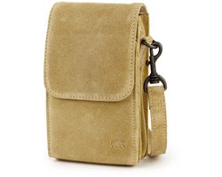 Bear Design Robbie Suede Leren Crossbodytas / Schoudertas - Bisquit