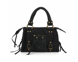 Bijoutheek Tas Fringed Slierten Black