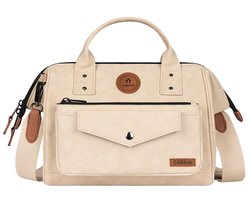 Cabaia Kleine Crossbodytas / Schoudertas rPet - Adventurer Crossbody M - Beige