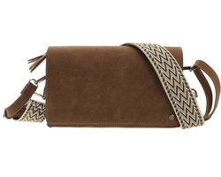 Camel crossbody / schoudertasje Montoro OLT17841