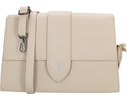 Charm London Castle Hill Crossbodytas - Schoudertas - Verstelbare/Afneembare Schouderband - Dames Tas - Beige.
