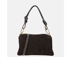 Charm London Mariëlle Crossbodytas - Donkerbruin