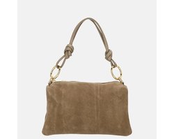 Charm London Mariëlle Crossbodytas - Donkertaupe