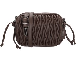 Charm London West End Crossbodytas - Schoudertas - Schouderband - Dames - Dames Tas - Donkerbruin