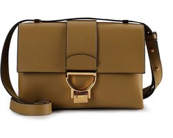 COCCINELLE Leren schoudertas Arlettis Handbag Seagrass kaki