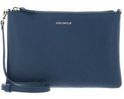 COCCINELLE Leren schoudertas Best Crossbody Bag Deep Blue blauw