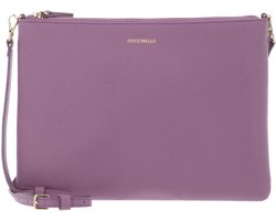 COCCINELLE Leren schoudertas Best Crossbody Bag Jellyfish paars