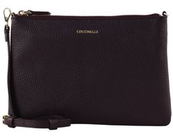 COCCINELLE Leren schoudertas Best Crossbody Bag Prune donkerpaars