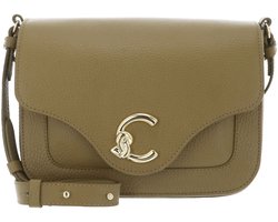 COCCINELLE Leren schoudertas C-Me Crossbody Bag Seagrass kaki