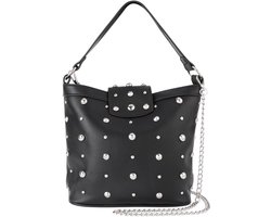 Crossbody tas - Zwart -Studs - PU-leer
