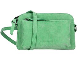 Enrico Benetti 66919 Omhang Schoudertas Handig Formaat - Groen - Gratis Verzonden
