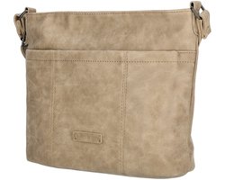 Enrico Benetti Medium Crossbodytas / Schoudertas Dames - Ruby - Taupe