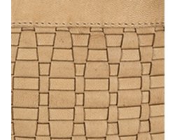 Enrico Benetti Sicily Leren Crossbodytas - Lichttaupe