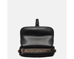 Flora & Co Suedine crossbody tas noir
