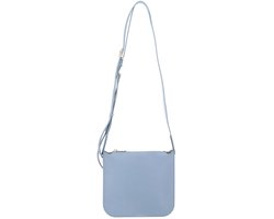 FURLA Leren schoudertas Ava Crossbody Carta Da Zucchero Lichtblauw