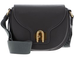 FURLA Leren schoudertas Lotus Mini Crossbody Bag Urban Gray + Toni Urban Gray donkergrijs